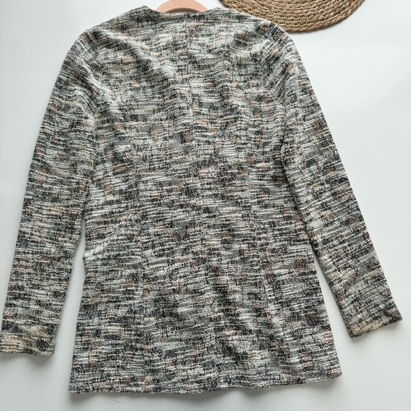 Dolan Left Coast Anthropologie Tweed Jacket Coat Pockets Full Zip Size XS - Picture 9 of 10